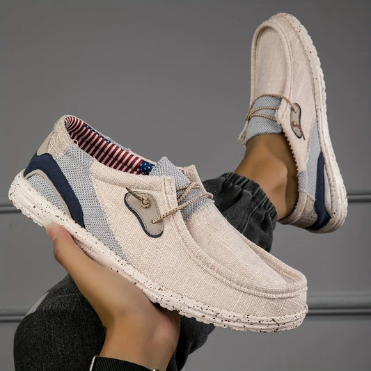 Men's Canvas Comfortable Breathable Casual Shoes