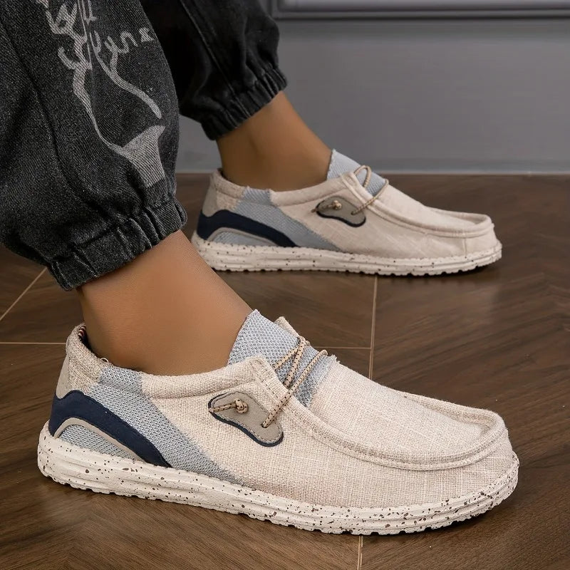 Men's Canvas Comfortable Breathable Casual Shoes