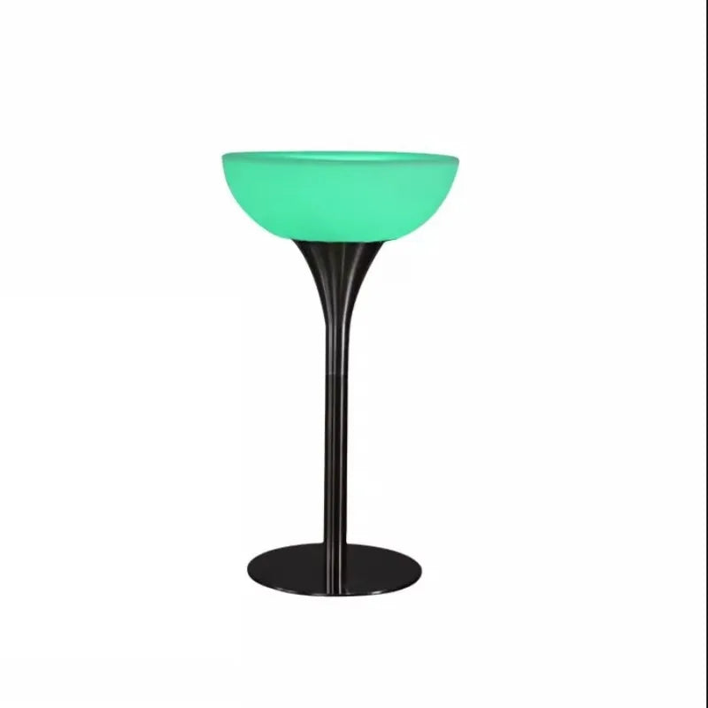 16 Colors Changing Led Round Cocktail Table