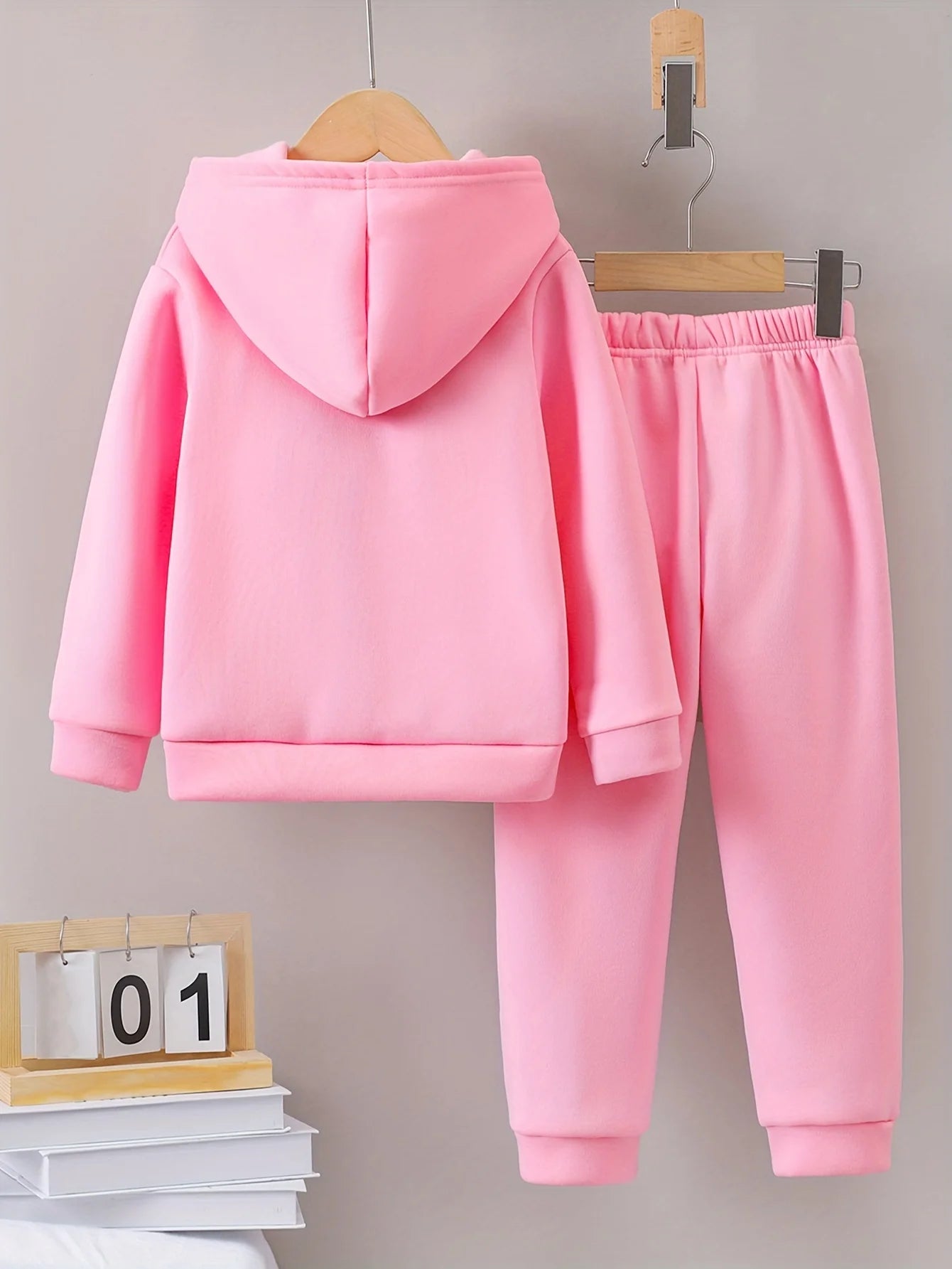 2Peice sets Exquisite Fashion Girls Fleece Tracksuit