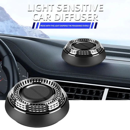 1PC Solar Energy Car Aromatherapy Lasting Light Fragrance