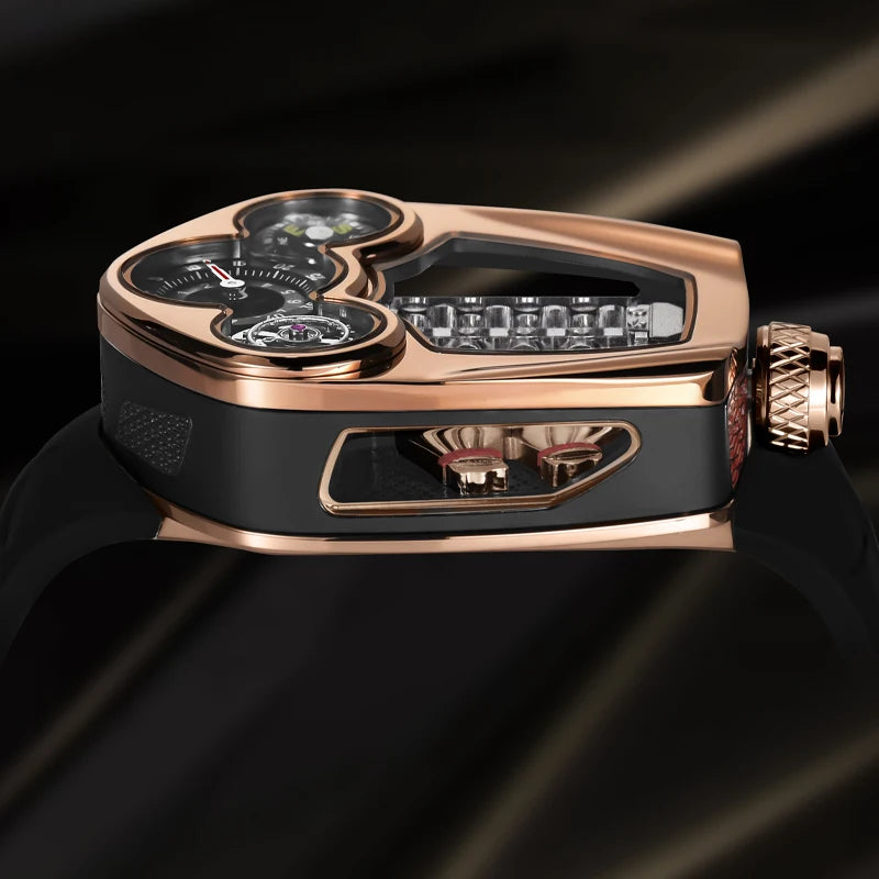 Men's Quartz Wristwatch Engine Design Waterproof