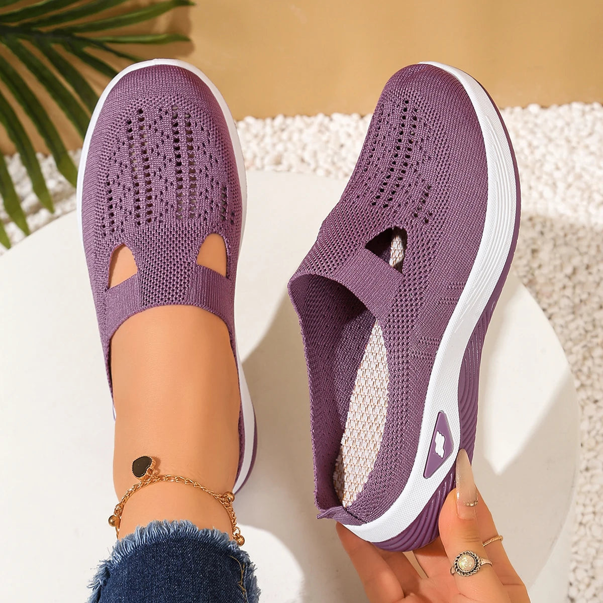 Comfortable Half Slipper Women's Shoes