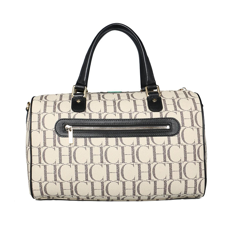 Large Capacity Classic Retro Style Ladies Handbag