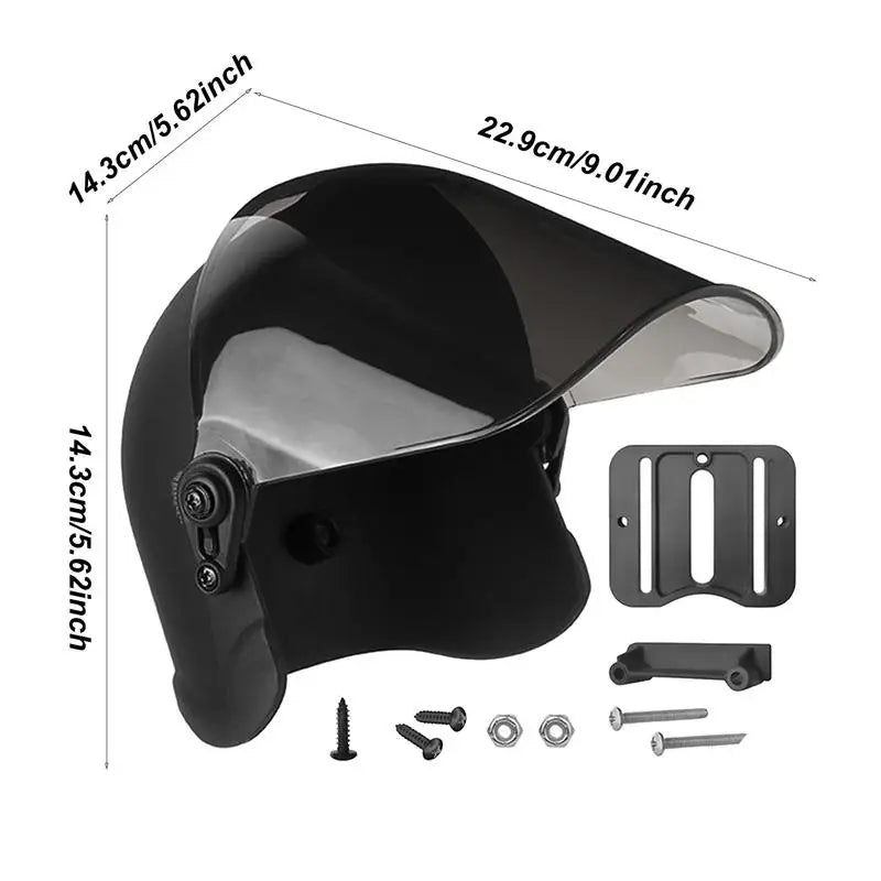 Small Helmet Rider Motorcycle Mobile Phone Holder