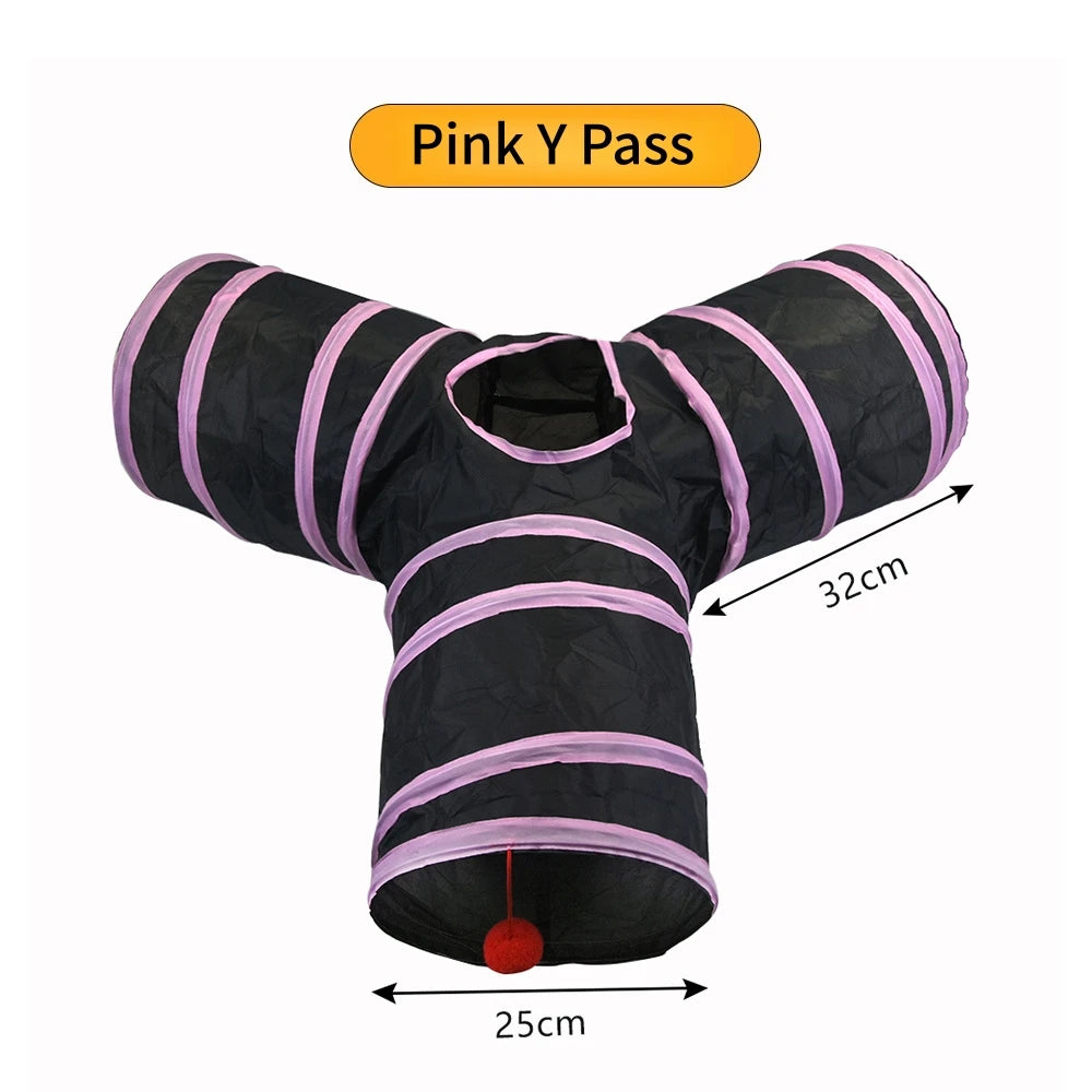 Foldable Cat Tunnel Breathable