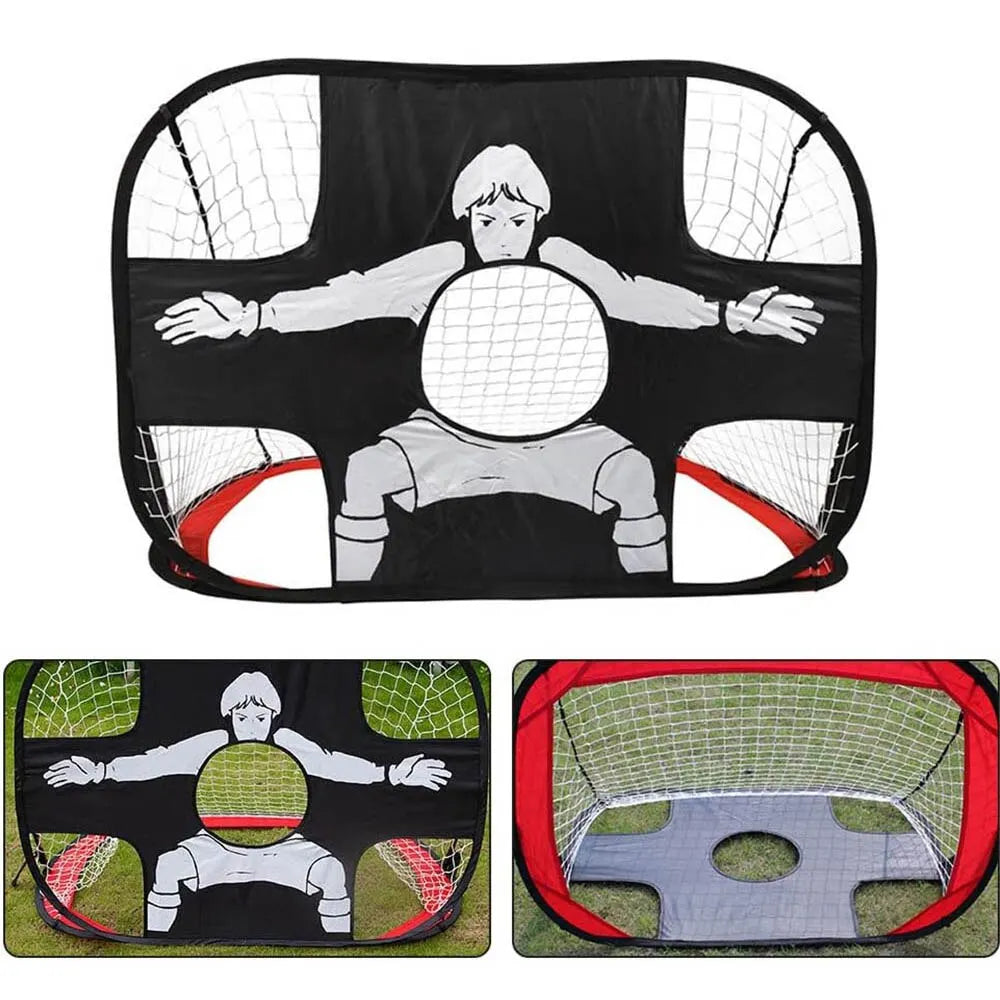 Foldable Nylon Soccer Goal for Indoor Outdoor Training