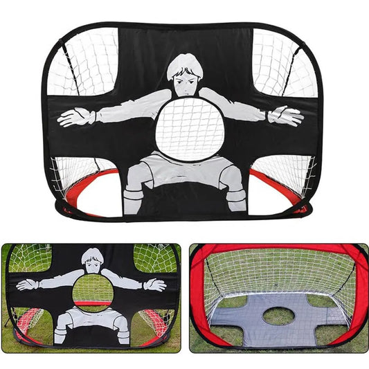 Foldable Nylon Soccer Goal for Indoor Outdoor Training