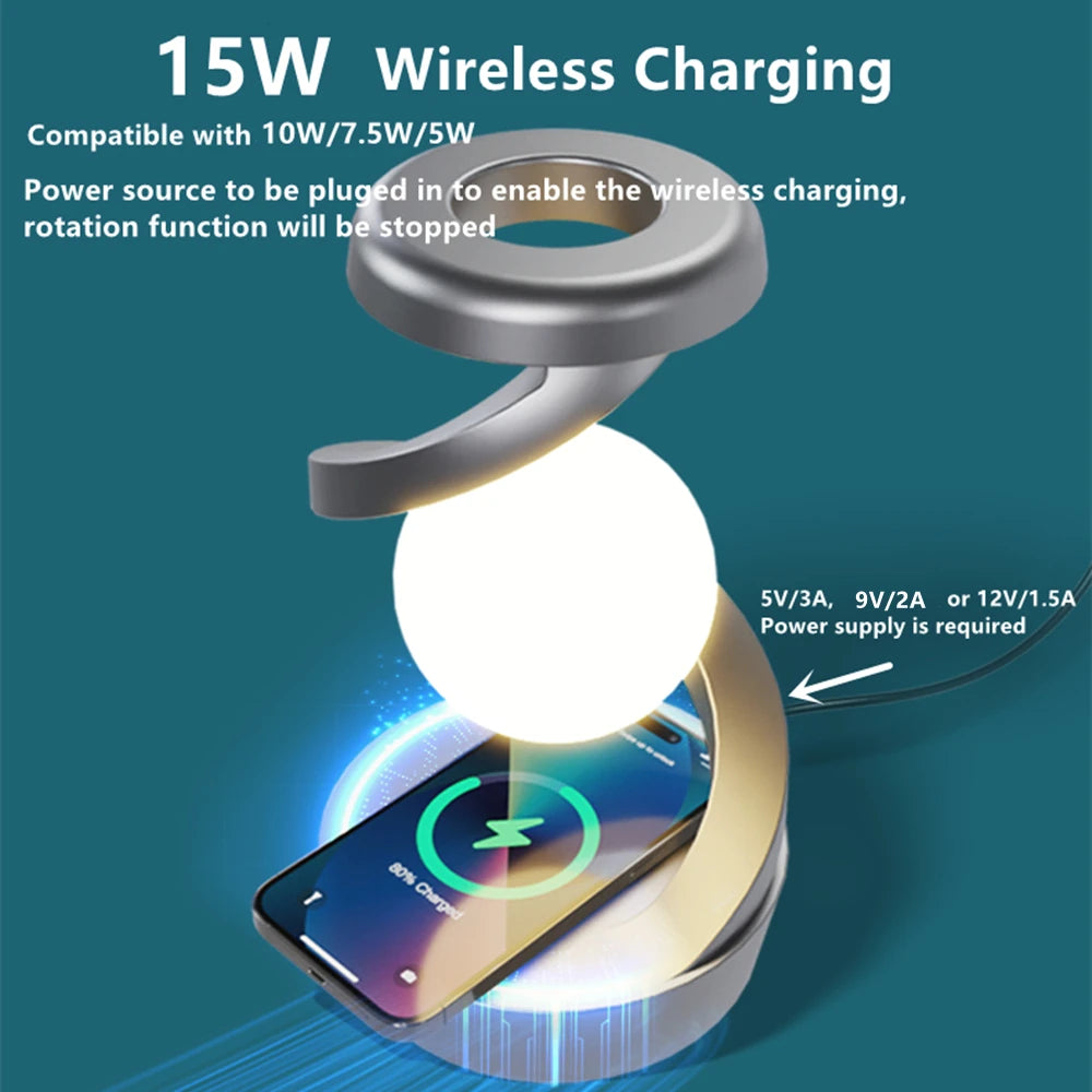 Creative Rotating Floating lamp