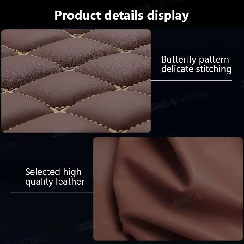 4Pc Car Floor Mat Full Set Universal