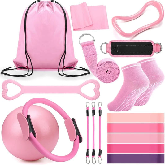 18pc Women's Fitness Equipment Accessories