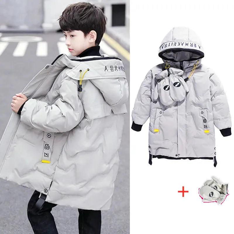 Big Boy Warm Coat Thick+ gloves