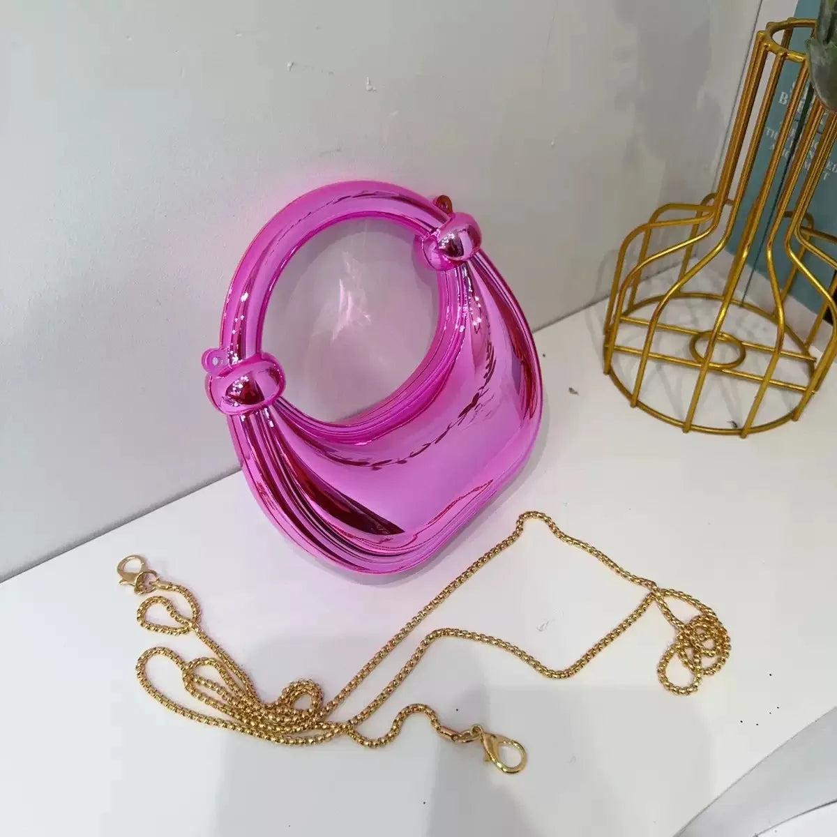Mini Evening Acrylic Clutch Purse