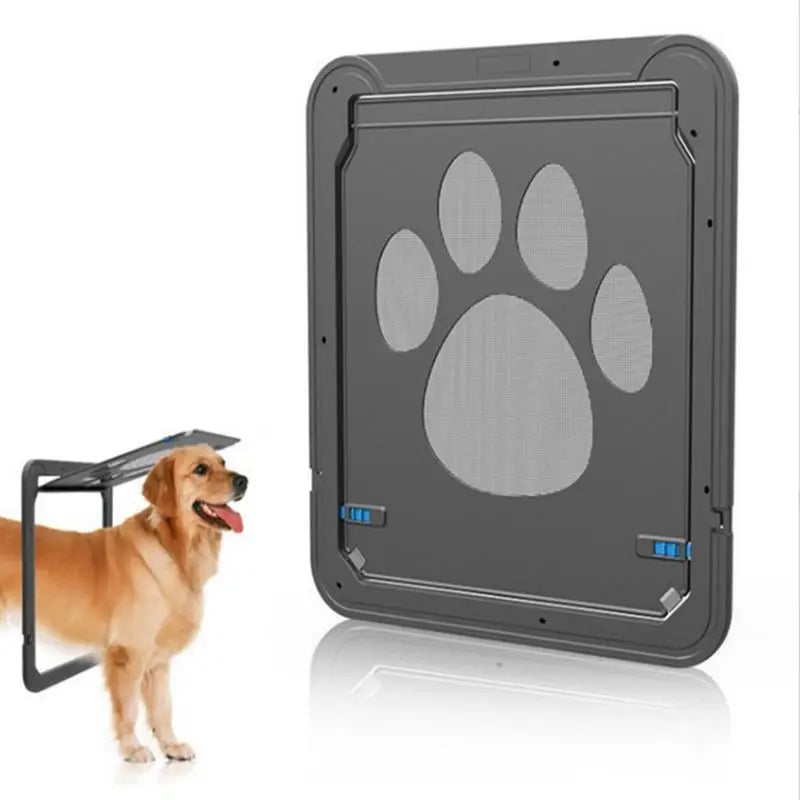 Dog Cat Door Lockable Magnetic Screen