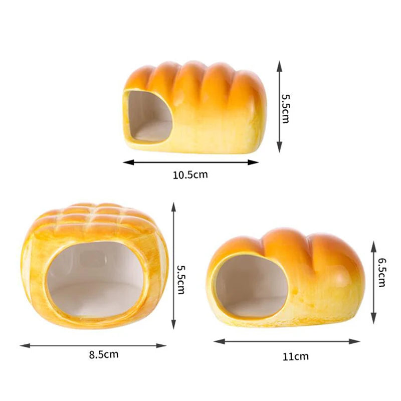 Cute Cooling Hideout Habitat Cave Small Pet Home