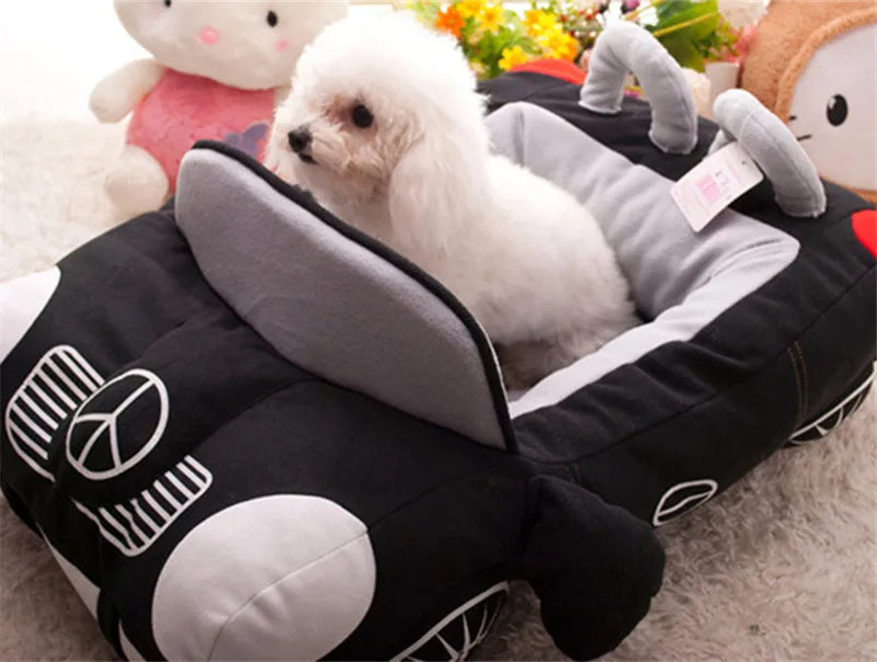 Cool Cat Dog Bed House Luxury Car Pet Bed