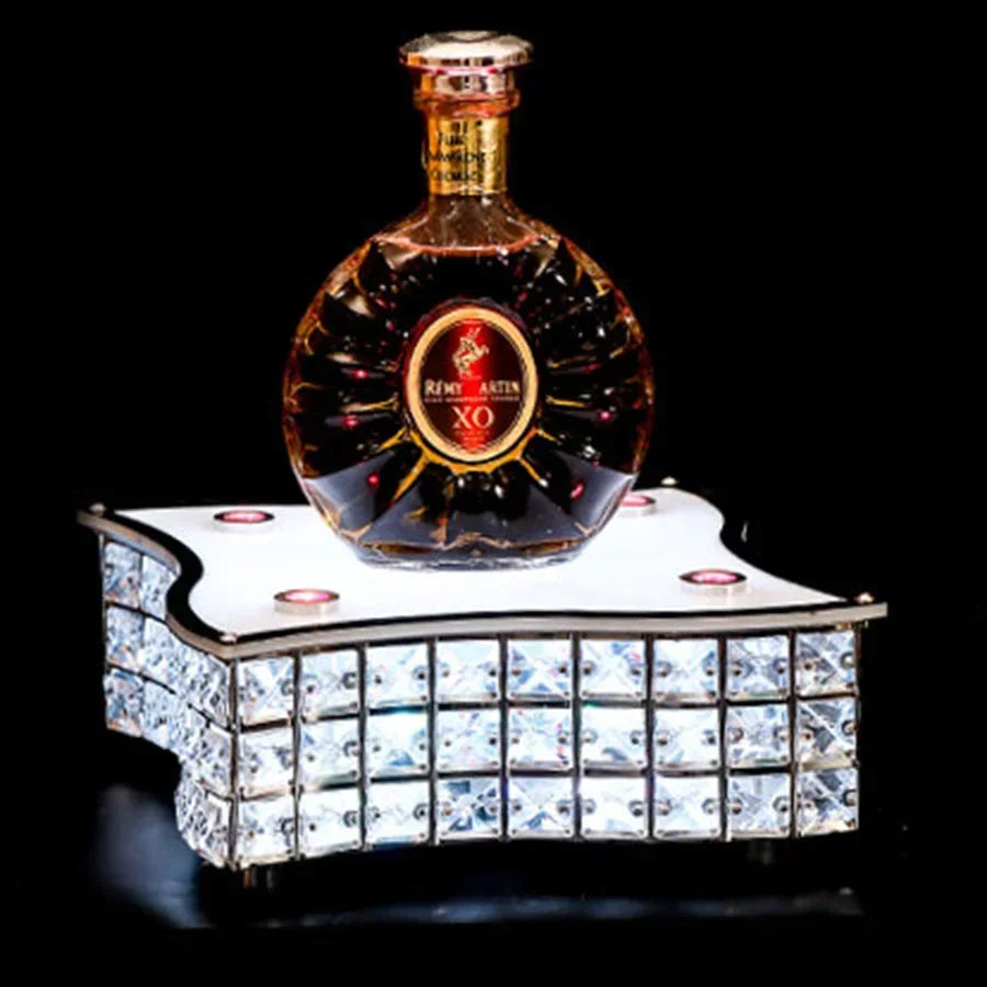 Led Champagne Wine Bottle Presenter