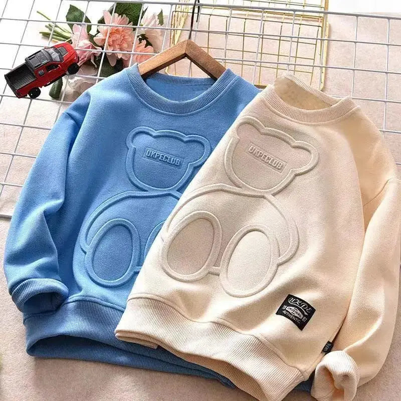 Children’s Cartoon Pattern Sweatshirt