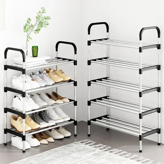 Simple Shoe Rack Space Saving