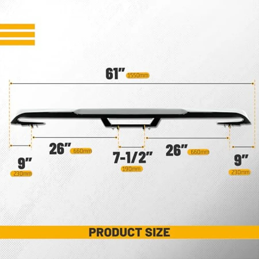 Trunk Spoiler 2015-2023 Ford Mustang