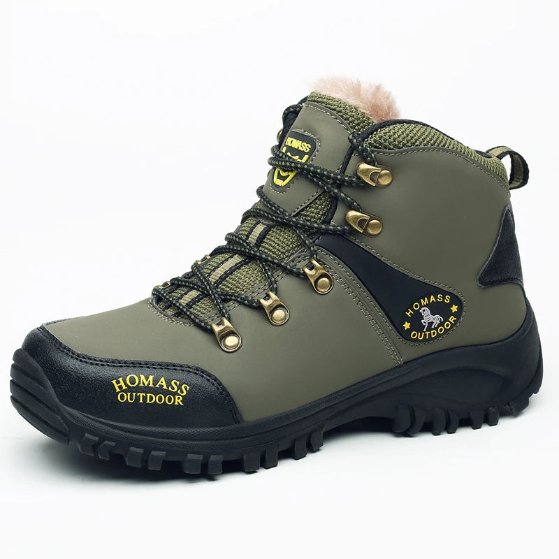 Minimalist And Warm Men's Non-slip And Wear Resistant Shoes