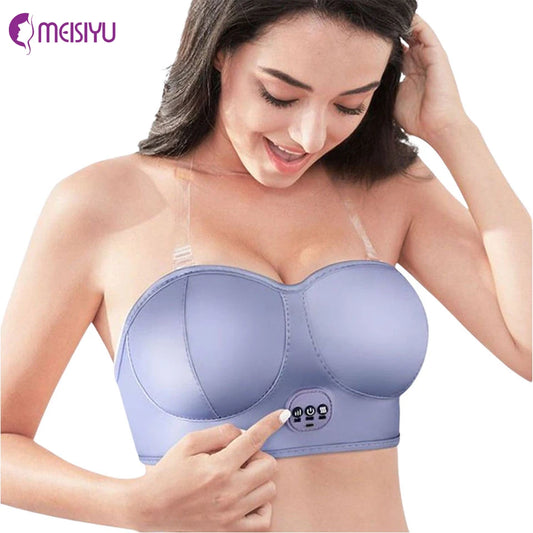 Bra Enlargement Breast Massager Wireless Chest Enhancer Vibration Machine