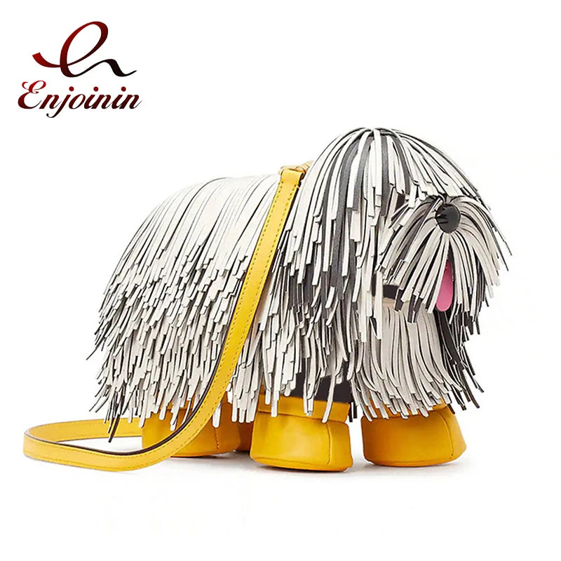 Novelty Puppy Shape Handbag