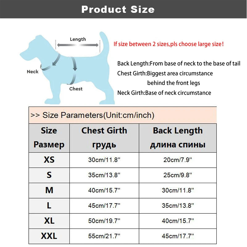 Jumpsuit for Small Medium Dogs