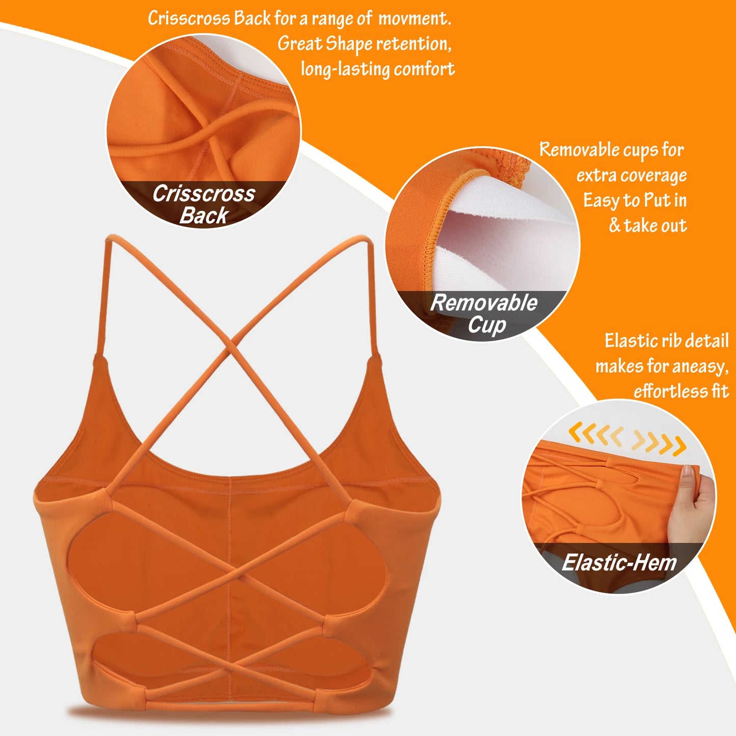 3 PCS Sports Bra for Women