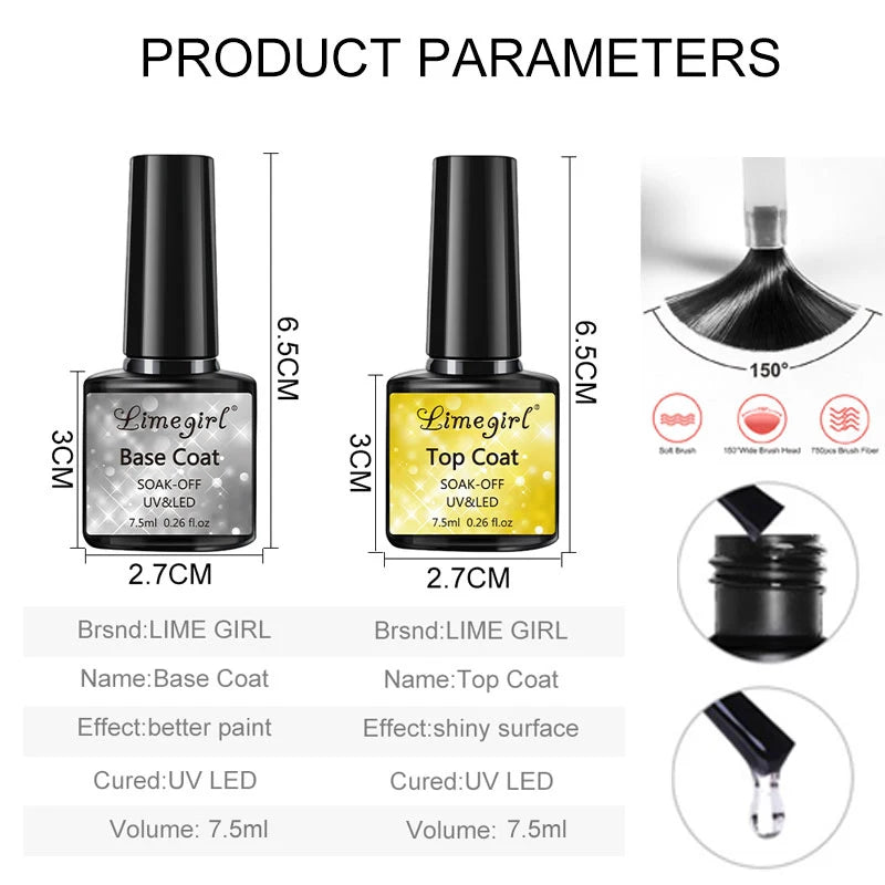 Poly Nail Gel Set With 6W LED lamp