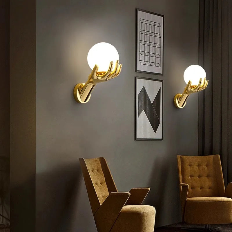LED wall lamp creative decoration for living room