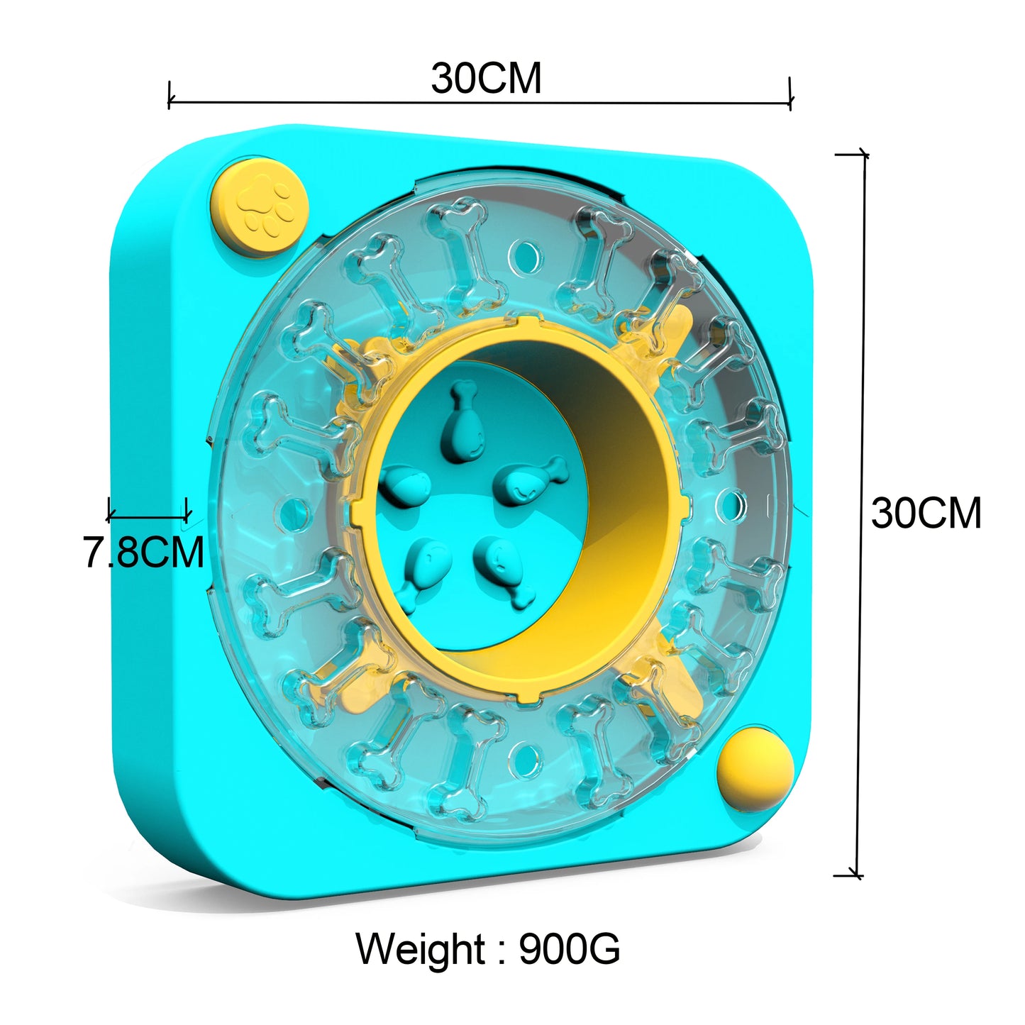 Dog Puzzle Feeder Interactive Treat Toy