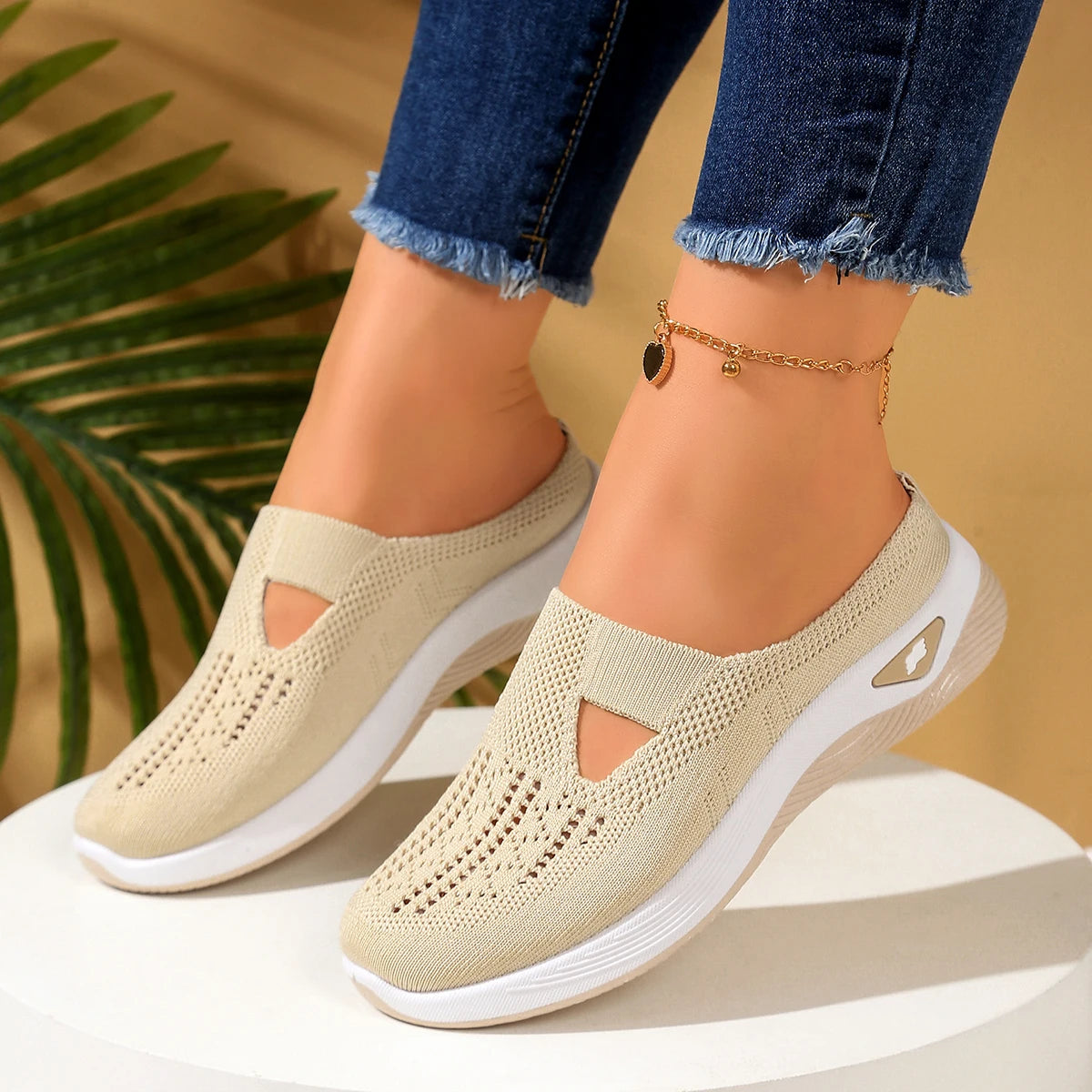 Comfortable Half Slipper Women's Shoes