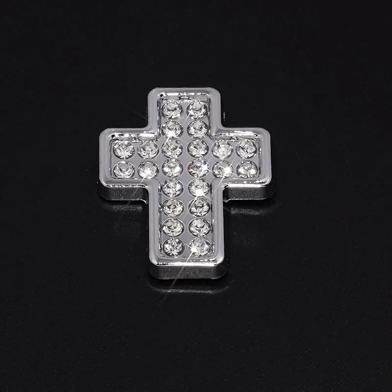 Silver Rhinestone Letters Numbers Car Stickers for Women and Girls