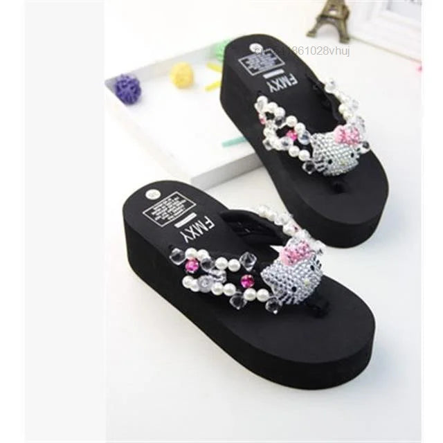 Hello Kitty Soft Flip Flop Sandals