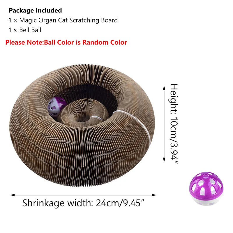 Foldable Grinding Claw Sleeping Bed