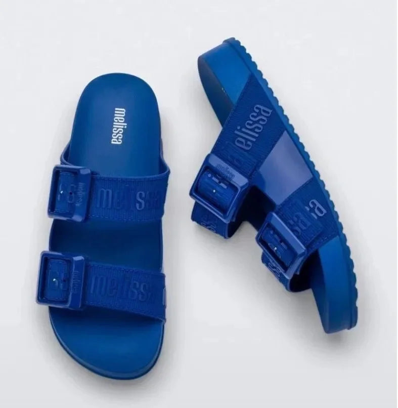 Wide Face Cool Open Toe Jelly Shoes