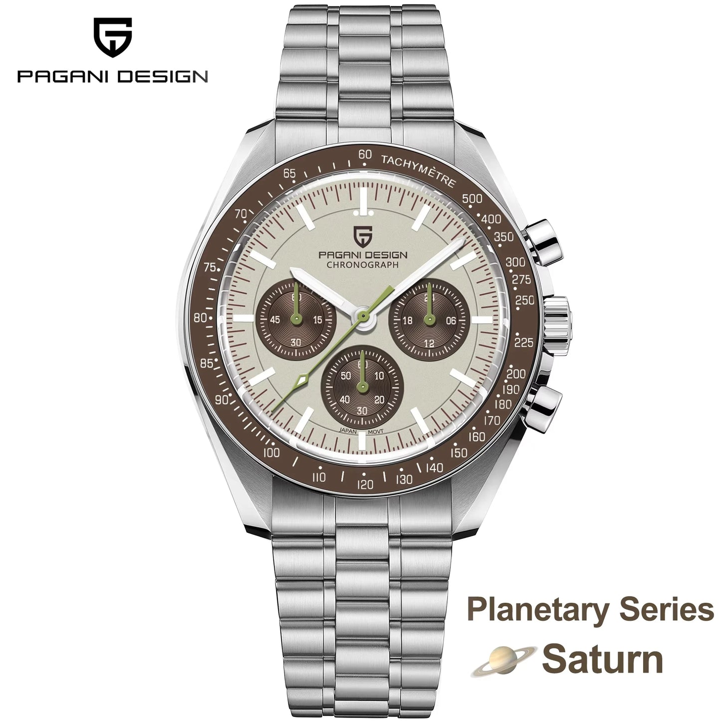 Moon Watch Mens Quartz Chronograph