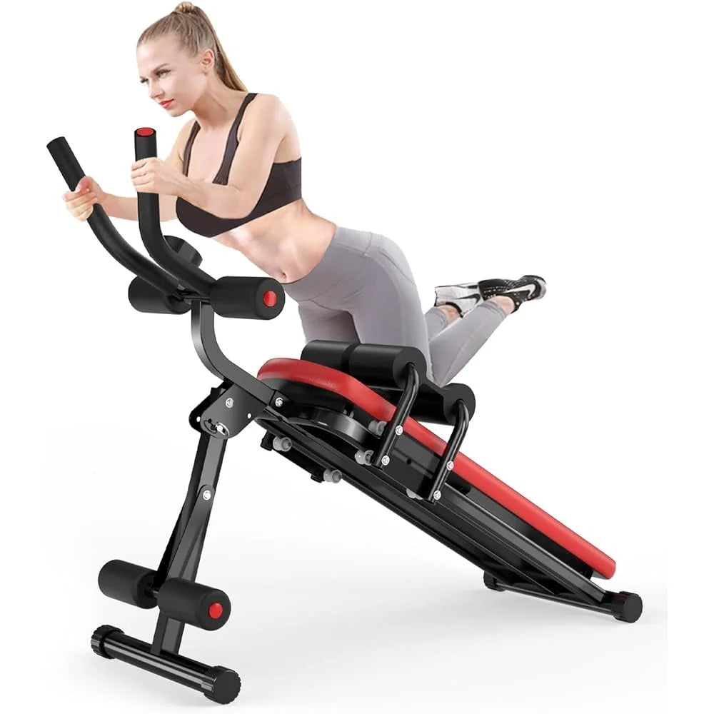 Ab Machine Adjustable Resistance Stomach Trainer