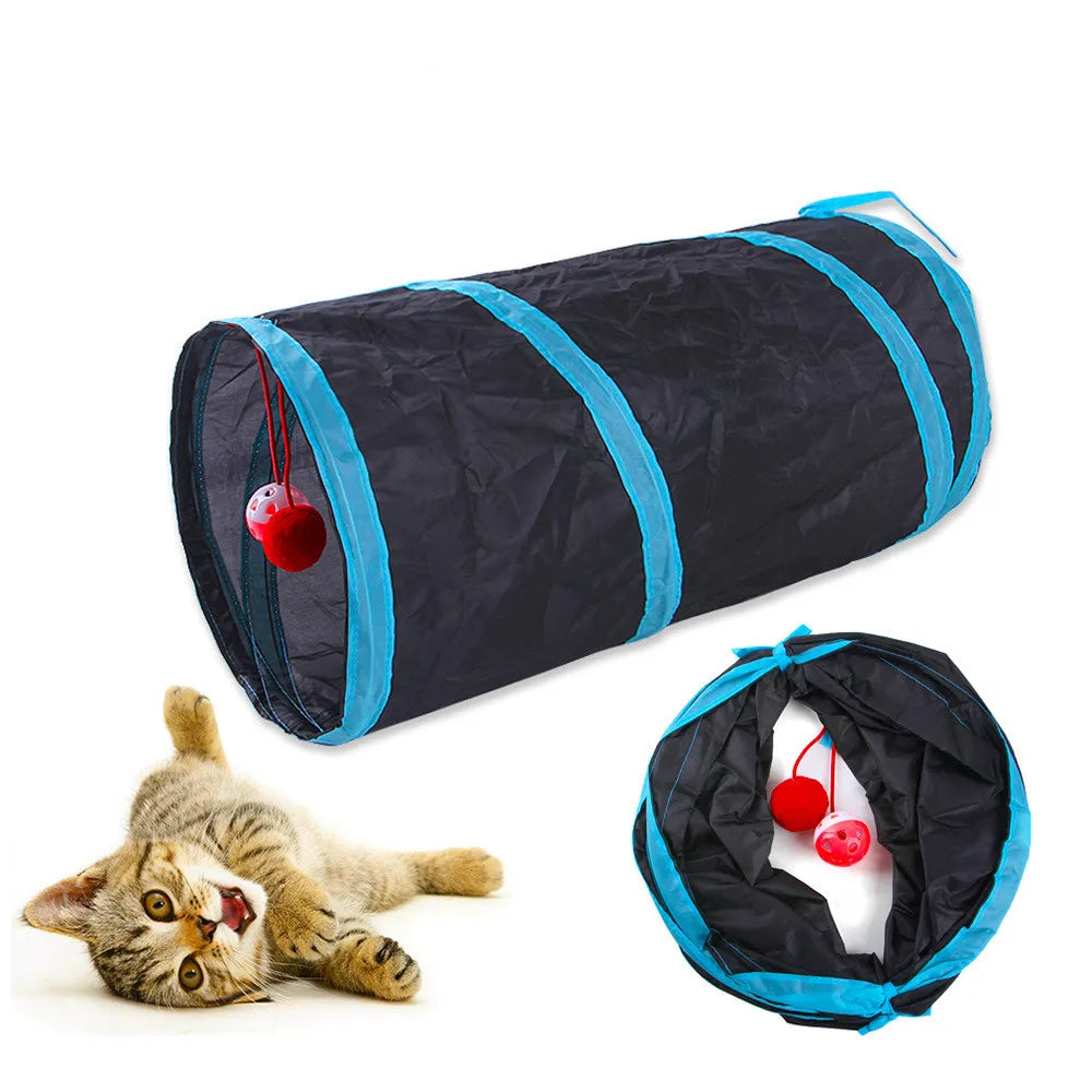 Foldable Cat Tunnel Breathable