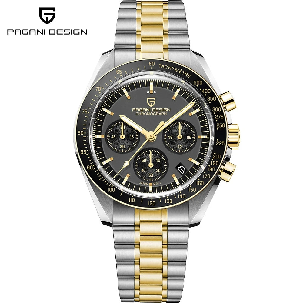 Moon Watch Mens Quartz Chronograph
