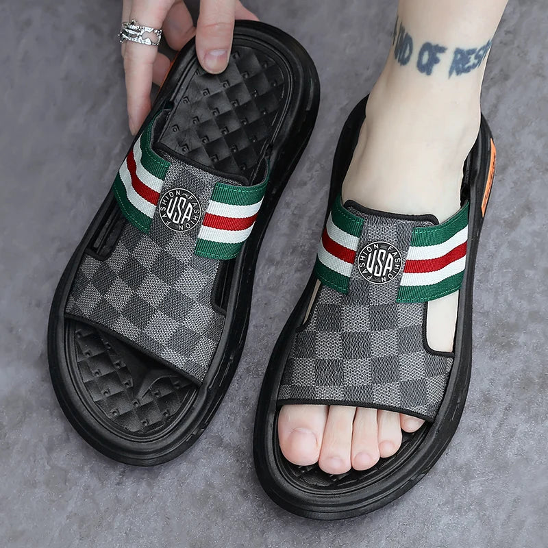 Men's Luxury Beach Slippers