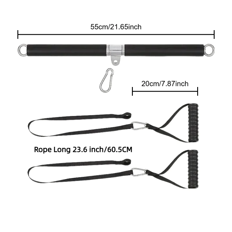 Tricep Biceps Back Blaster Rope Lat Pull Down