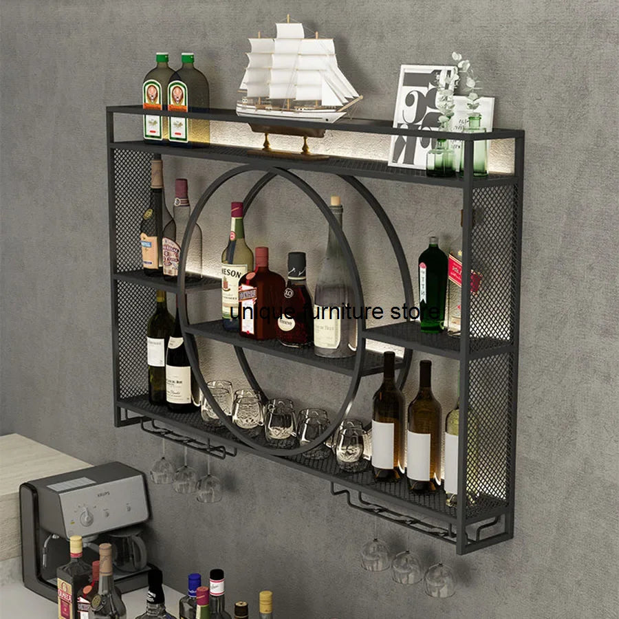 Wall Mount Wine Rack Bottle Holder