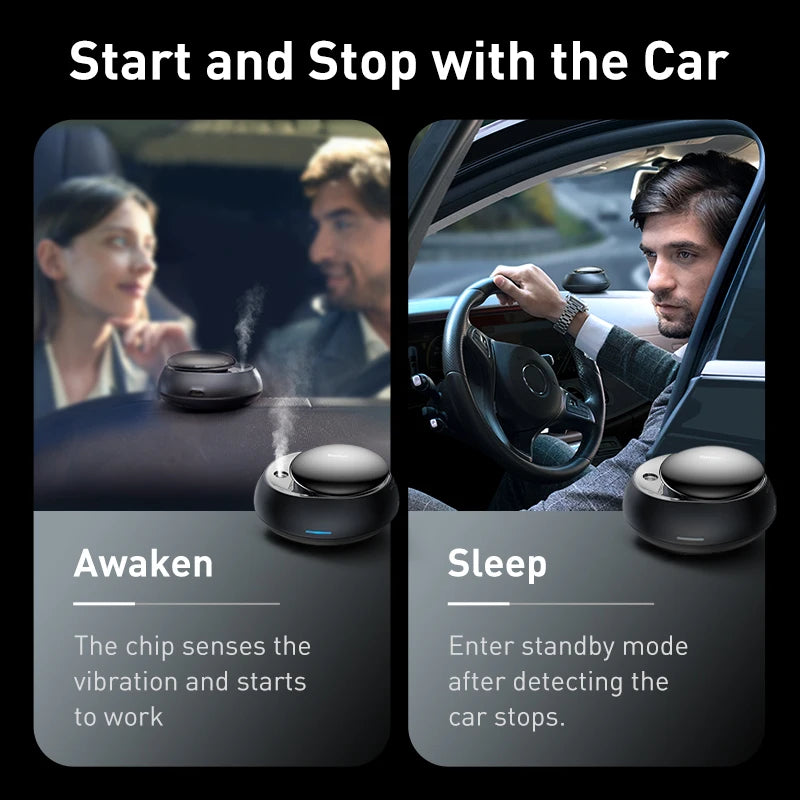 Car Air Freshener with APP Control Smart Perfume Diffuser