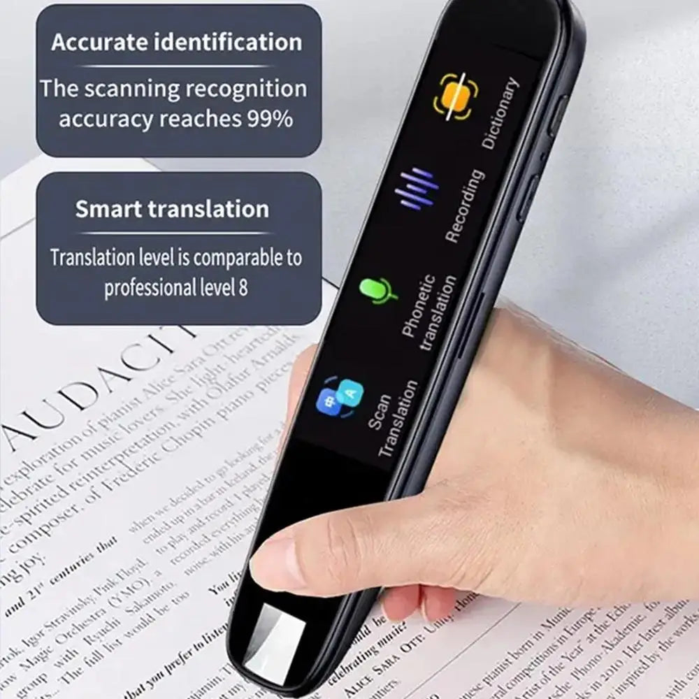 Intelligent Scanning Point Reading 123 Languages Translator Pen