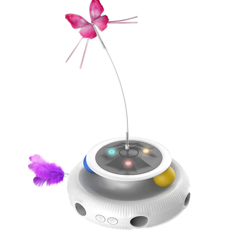 3 in 1 Smart Automatic Fun Ball Toy Set for Cats