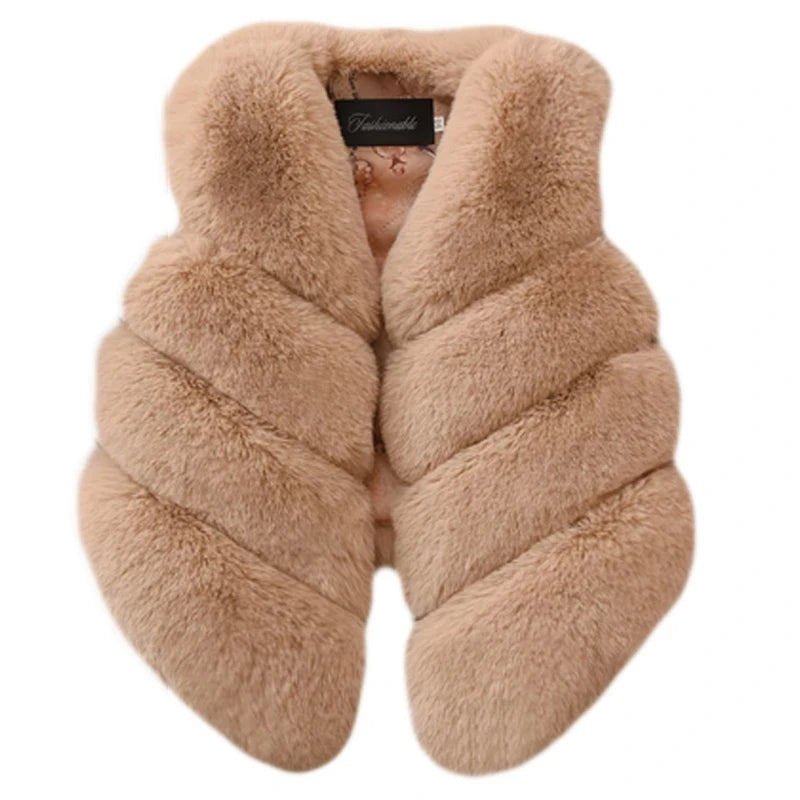 Faux Fur Vest Outerwear