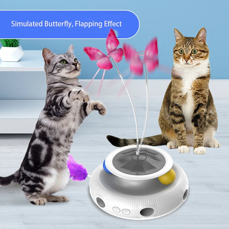 3 in 1 Smart Automatic Fun Ball Toy Set for Cats