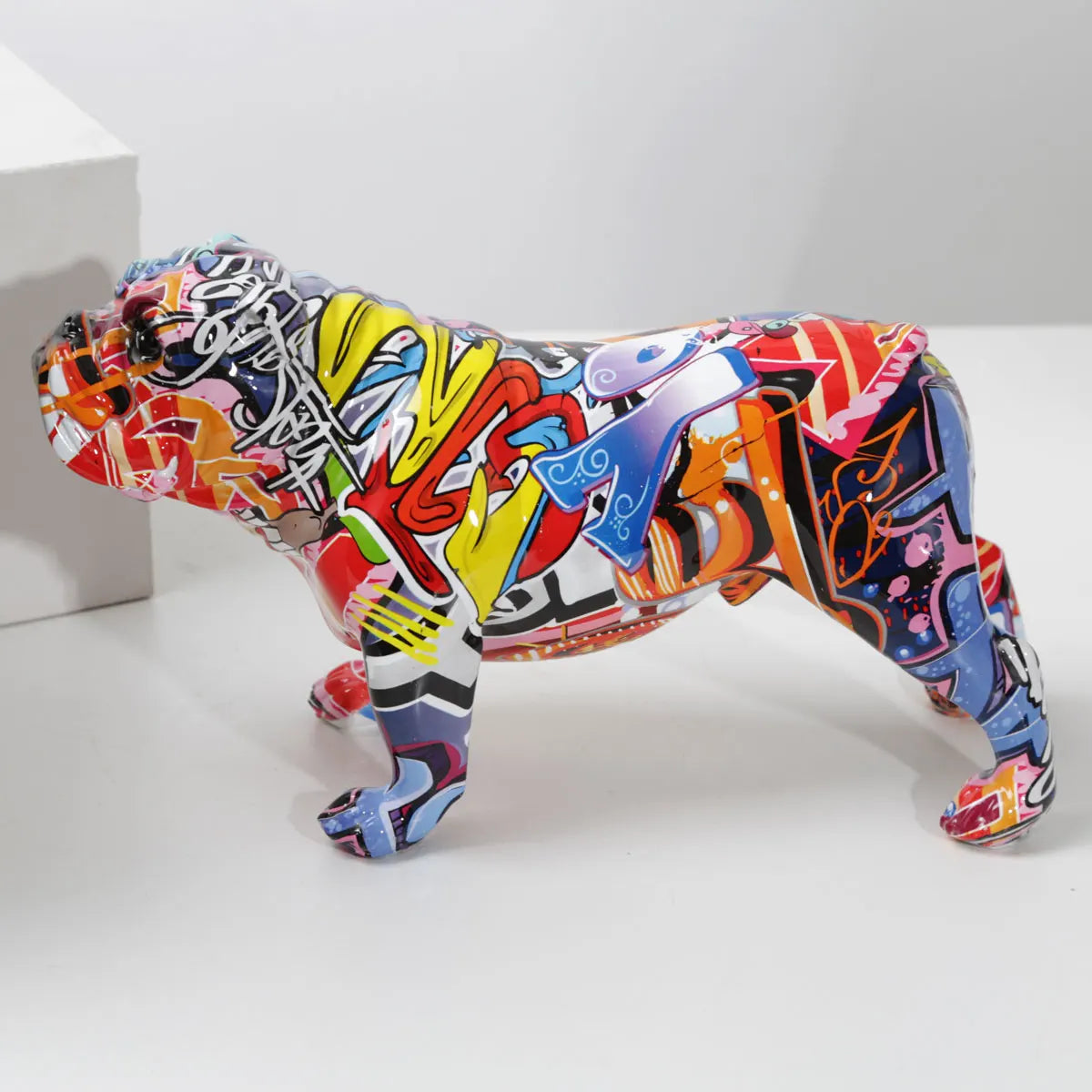 Creativity Bulldog Graffiti Home Decor